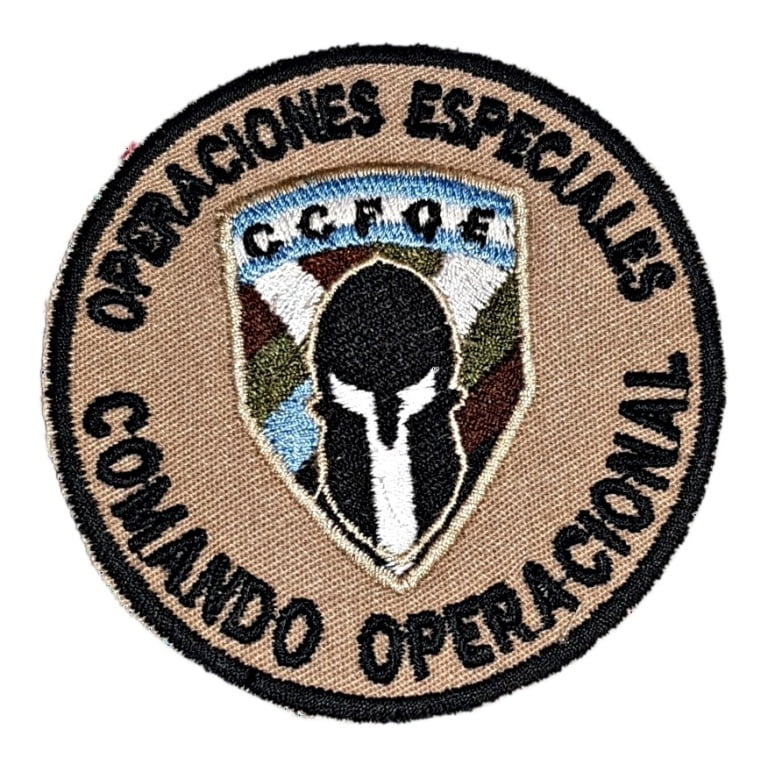 Escudo Bordado Comando Operacional Foe Lealforce Argentina