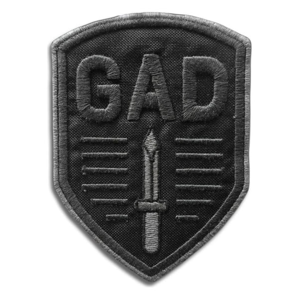 Escudo Parche Bordado Policia Gad Baja Visibilidad - Imagen 5